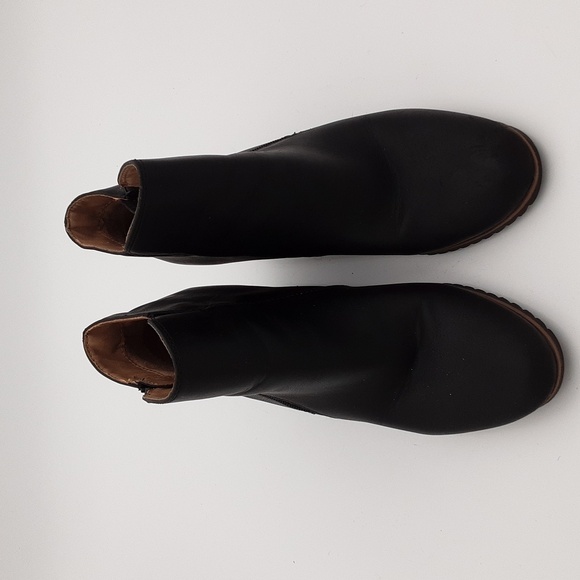 Naturalizer Soul Black Wedge Ankle Boots Wedge Casual 8M Casual Office Y2k 8M - Picture 2 of 14